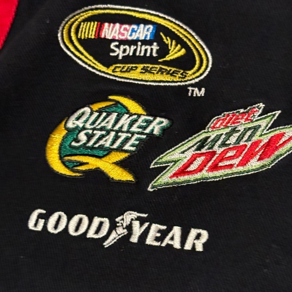 Dale Earnhardt Jr Diet Mountain Dew NASCAR Jacket JH Designs Men's 3XL - Picture 15 of 16